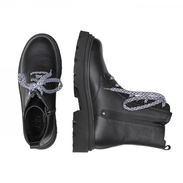Lei By Tessamino Damenstiefel Frizzi schwarz Günstiger Verkauf