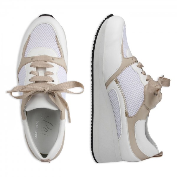 Lei By Tessamino Damensneaker Nala beige/weiss Sonderangebot