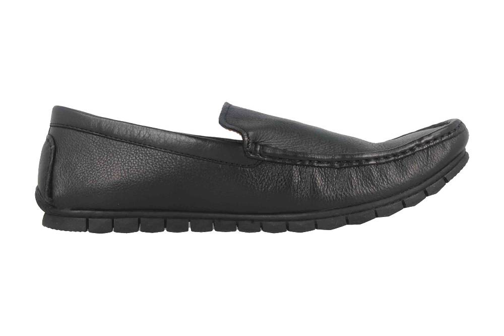 Camel Active Slipper in Übergrößen Schwarz 54BW001-100100 große Herrenschuhe Osterangebot