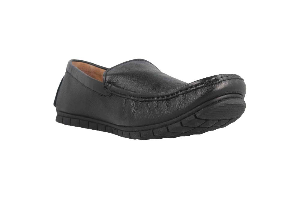 Camel Active Slipper in Übergrößen Schwarz 54BW001-100100 große Herrenschuhe Osterangebot