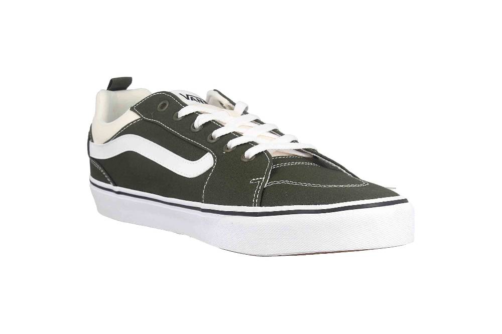 VANS MN Filmore CANVAS BLOCK OLIVE/WHITE Sneaker in Übergrößen Grün VN0A5EDUY331 große Herrenschuhe Muttertagsangebot