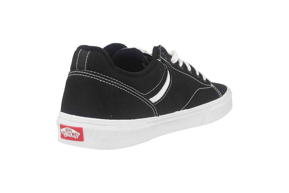 VANS MN Seldan CANVAS (Canvas) Black/White Sneaker in Übergrößen Schwarz VN0A4TZE1871 große Herrenschuhe Vatertagsangebot