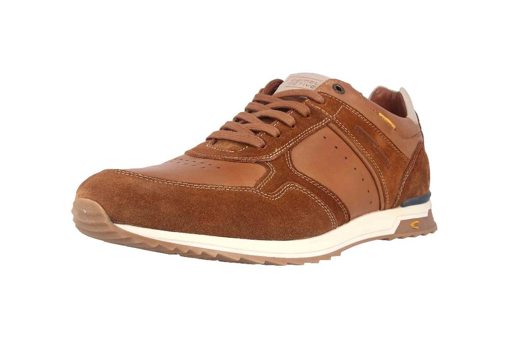 Camel Active Sneaker in Übergrößen Braun 54AL001-201445 große Herrenschuhe Heißer Verkauf