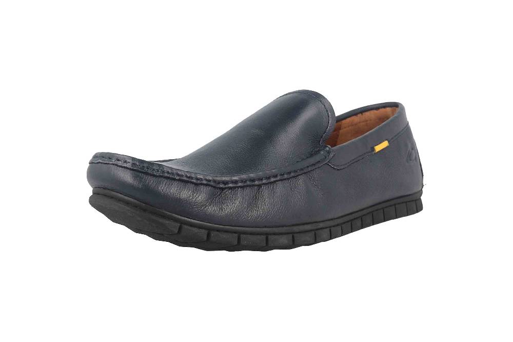 Camel Active Slipper in Übergrößen Blau 54BW001-100660 große Herrenschuhe Neueste Mode