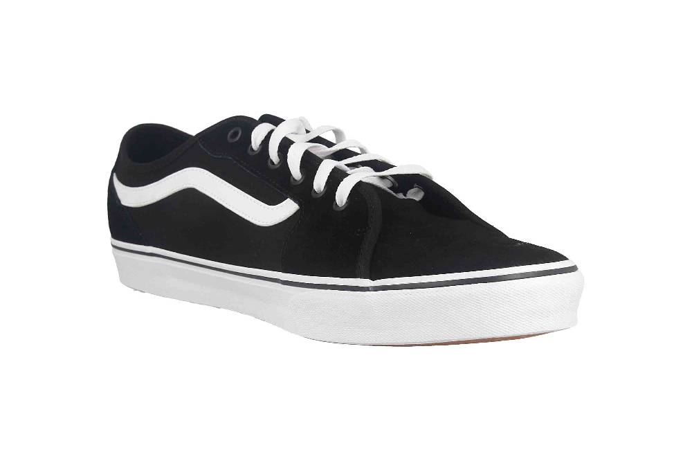 VANS MN Filmore Decon SUEDE/CANVAS (SUEDE/CANVAS) BLK/WHITE Sneaker in Übergrößen Schwarz VN0A3WKZ5LM1 große Herrenschuhe Online Outlet