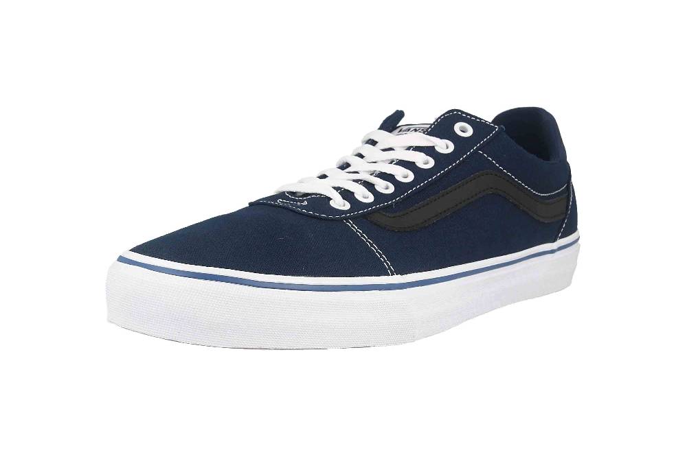 VANS Ward Deluxe CANVAS DRESS BLUES/WHITE Sneaker in Übergrößen Blau VN000C4U5S21 große Herrenschuhe Zeitlich begrenztes Angebot