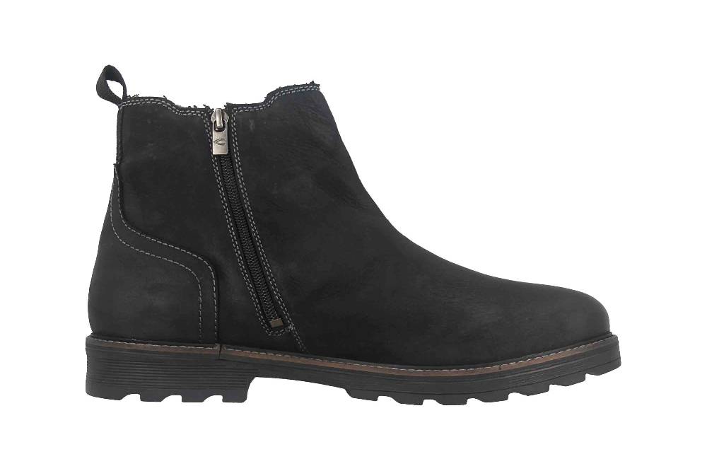 Camel Active Stiefeletten in Übergrößen Schwarz CAFW002-350100 große Herrenschuhe Exklusive Angebote
