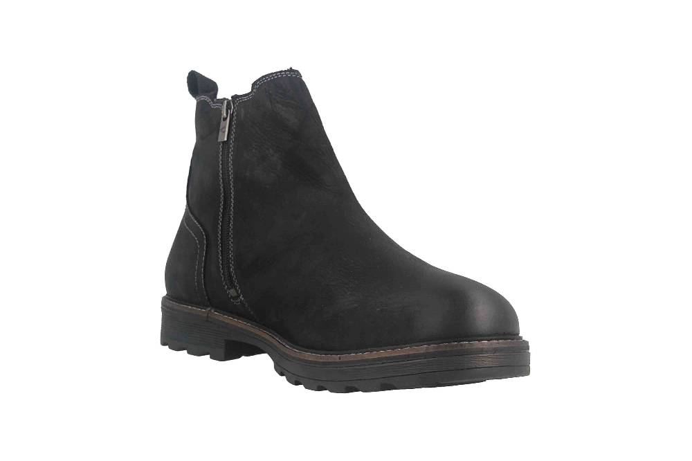 Camel Active Stiefeletten in Übergrößen Schwarz CAFW002-350100 große Herrenschuhe Exklusive Angebote