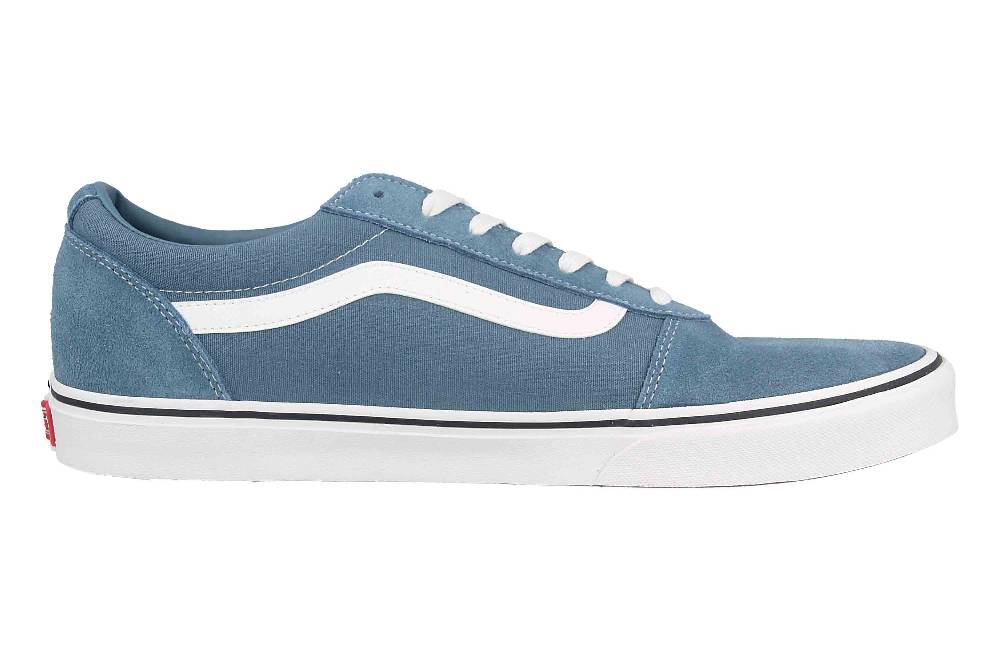 VANS MN Ward SUEDE/CANVAS BLUESTONE Sneaker in Übergrößen Blau VN0A38DMJCN1 große Herrenschuhe Saisonale Angebote