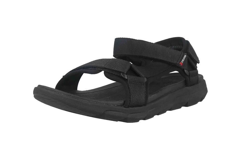 Rieker Evolution Trekkingschuhe in Übergrößen Schwarz 20802-01 große Herrenschuhe Letzter Tag
