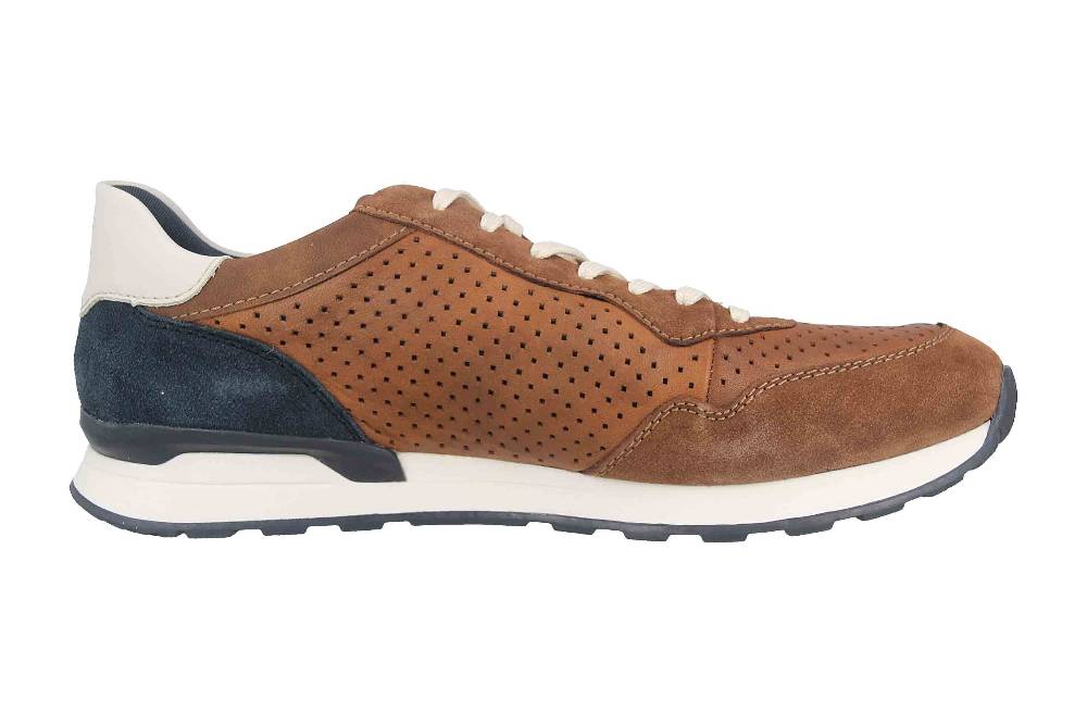 Rieker Evolution Sneaker in Übergrößen Braun U0302-24 große Herrenschuhe Nur für heute
