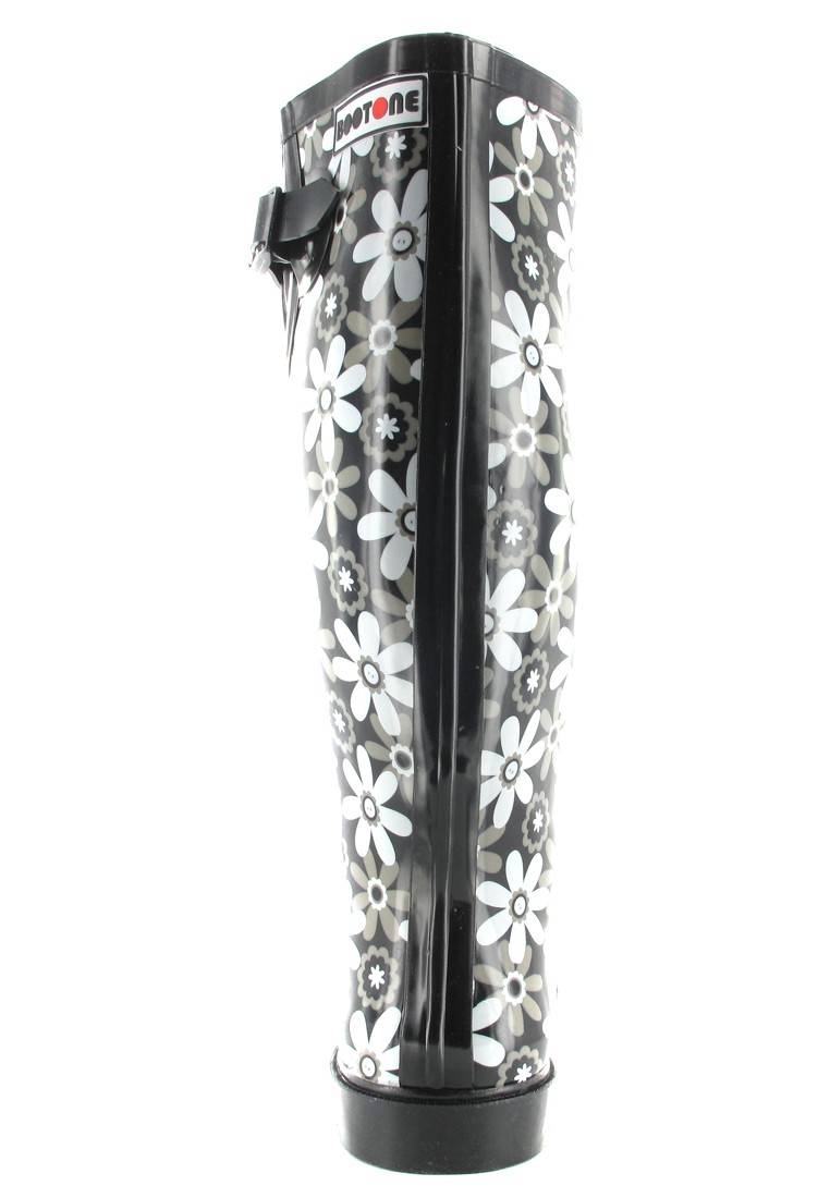 Intex Kautschuk-Gummistiefel in Übergrößen Schwarz Florence 14102 große Damenschuhe Rabatt