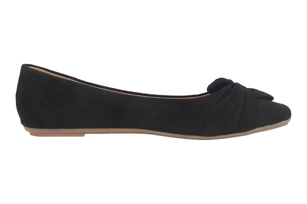 Fitters Footwear Maike MF Ballerinas in Übergrößen Schwarz 2589641 Black große Damenschuhe Versandkostenfrei