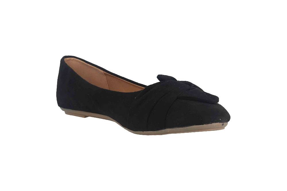 Fitters Footwear Maike MF Ballerinas in Übergrößen Schwarz 2589641 Black große Damenschuhe Versandkostenfrei