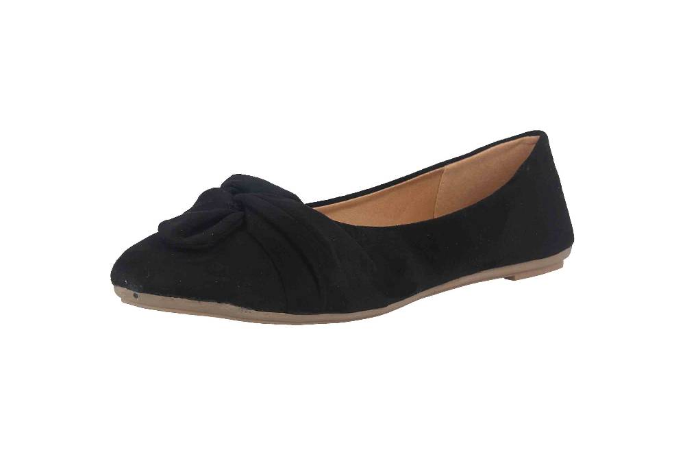 Fitters Footwear Maike MF Ballerinas in Übergrößen Schwarz 2589641 Black große Damenschuhe Versandkostenfrei