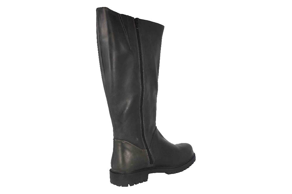 MayBe Weitschaftstiefel in Übergrößen Grau 67668 Anthrazite große Damenschuhe Online Shopping
