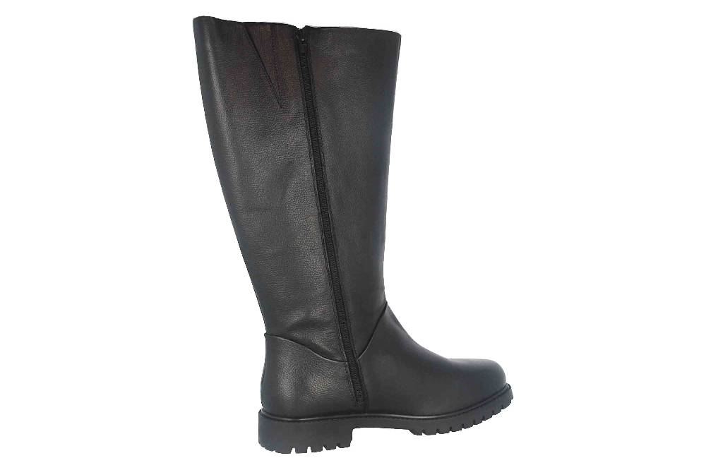 MayBe Weitschaftstiefel in Übergrößen Schwarz 67668 Black große Damenschuhe Exklusivangebot
