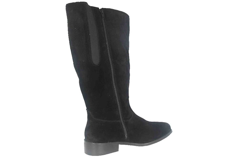MayBe Weitschaftstiefel in Übergrößen Schwarz 67667 Black große Damenschuhe Preisnachlass
