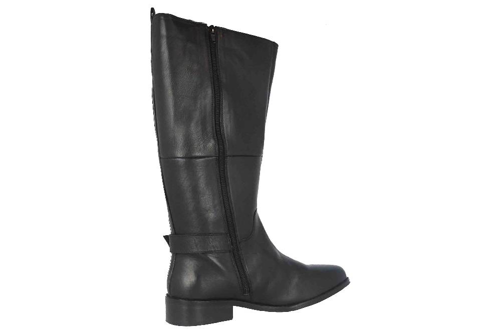 MayBe Weitschaftstiefel in Übergrößen Schwarz 67661 Black große Damenschuhe Osterangebot