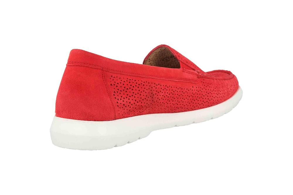 Sioux CORTIZIA-713-H Slipper in Übergrößen Rot 64902 große Damenschuhe Neueste Mode