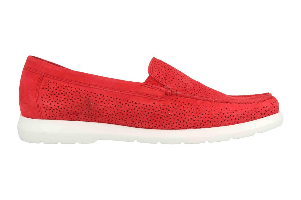 Sioux CORTIZIA-713-H Slipper in Übergrößen Rot 64902 große Damenschuhe Neueste Mode