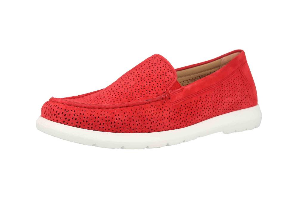 Sioux CORTIZIA-713-H Slipper in Übergrößen Rot 64902 große Damenschuhe Neueste Mode