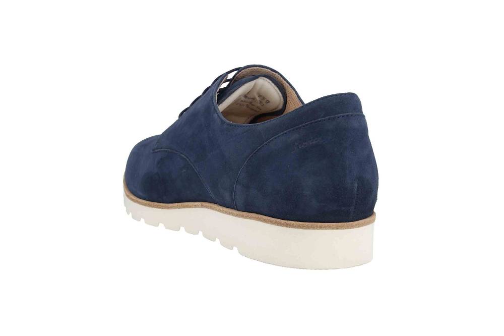Sioux Meredith-700-XL Halbschuhe in Übergrößen Blau 63602 große Damenschuhe Bestseller