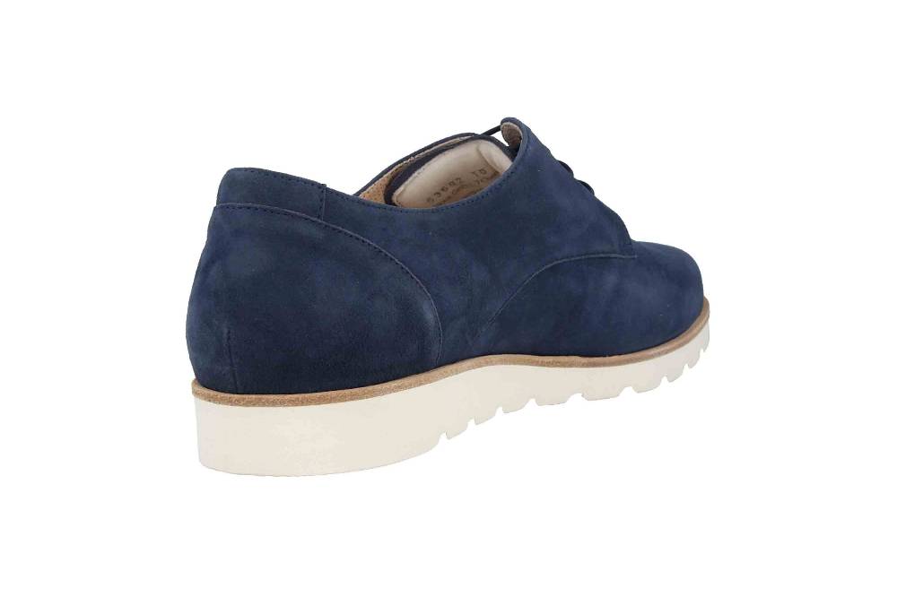 Sioux Meredith-700-XL Halbschuhe in Übergrößen Blau 63602 große Damenschuhe Bestseller