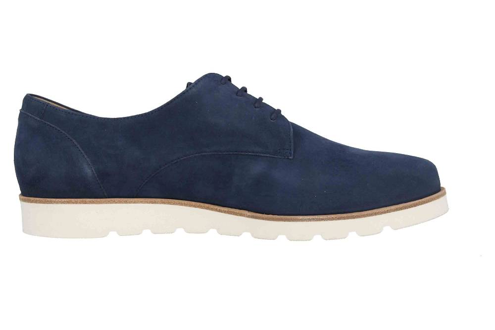Sioux Meredith-700-XL Halbschuhe in Übergrößen Blau 63602 große Damenschuhe Bestseller