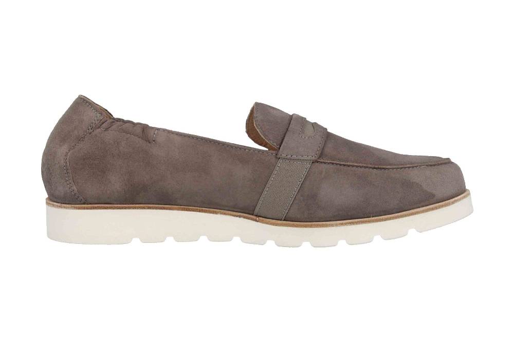 Sioux Meredith-706-XL Slipper in Übergrößen Grau 63590 große Damenschuhe Räumungsverkauf