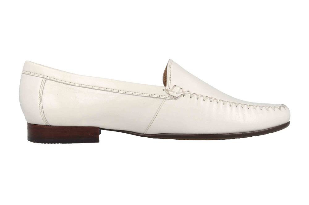 Sioux Campina Slipper in Übergrößen Weiss 63103 große Damenschuhe VIP-Rabatte