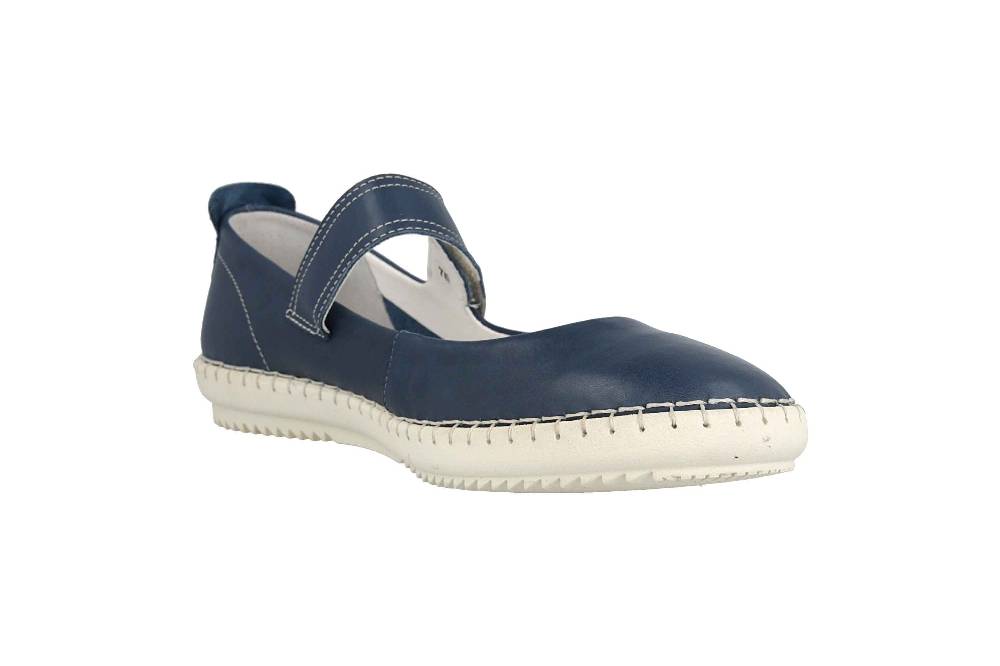 Camel Active Slipper in Übergrößen Blau 880.71.01 große Damenschuhe Tiefpreis