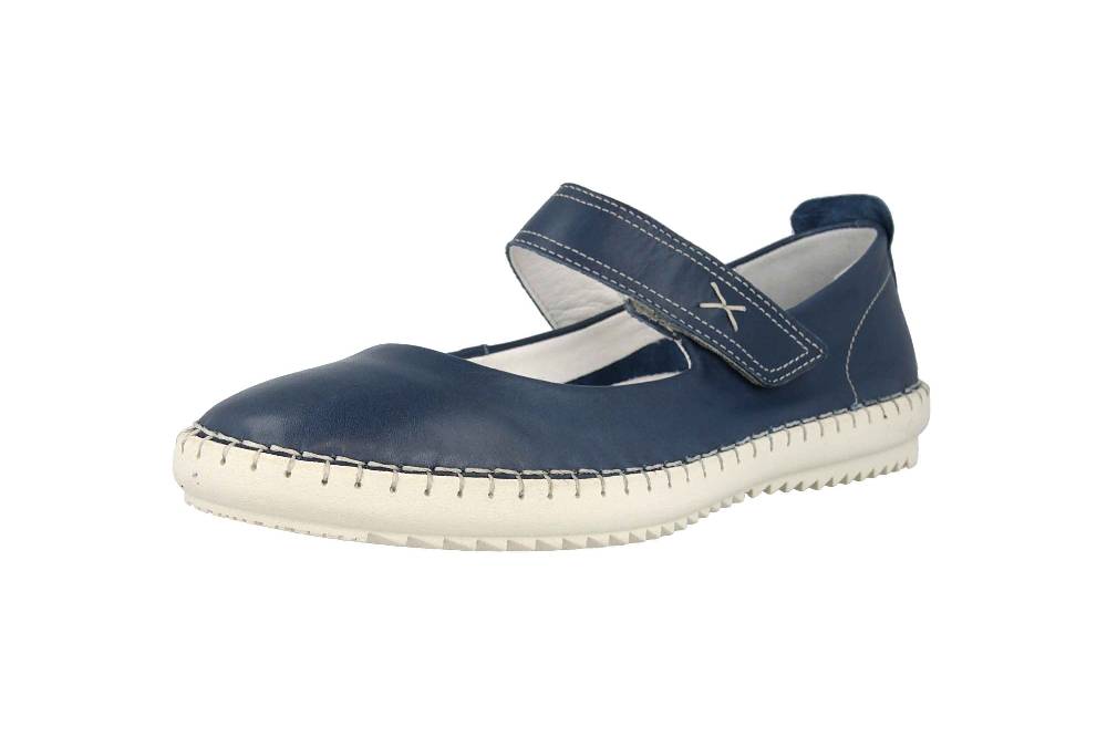 Camel Active Slipper in Übergrößen Blau 880.71.01 große Damenschuhe Tiefpreis