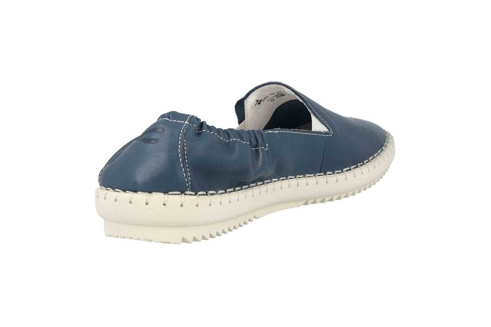 Camel Active Slipper in Übergrößen Blau 880.70.01 große Damenschuhe Super Sparpreis