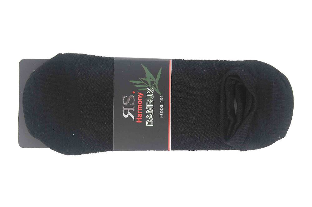 RIESE - Damen und Herren Füsslinge Schwarz 43090 3er Pack - Schwarz Super Rabatt