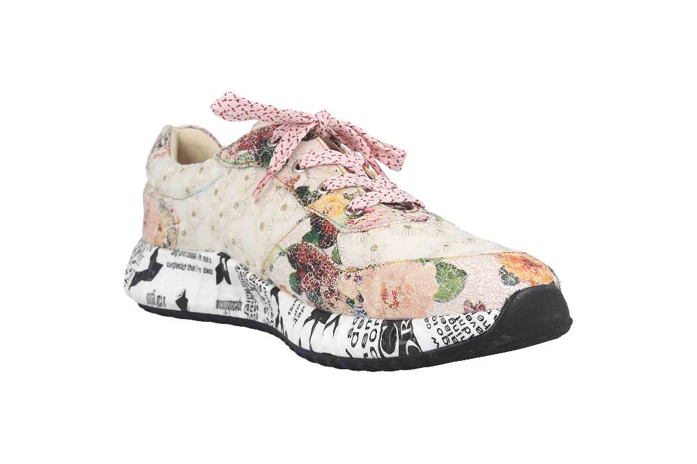 Laura Vita Sneaker in Übergrößen Mehrfarbig BURTON 05 Beige große Damenschuhe Clearance-Verkauf