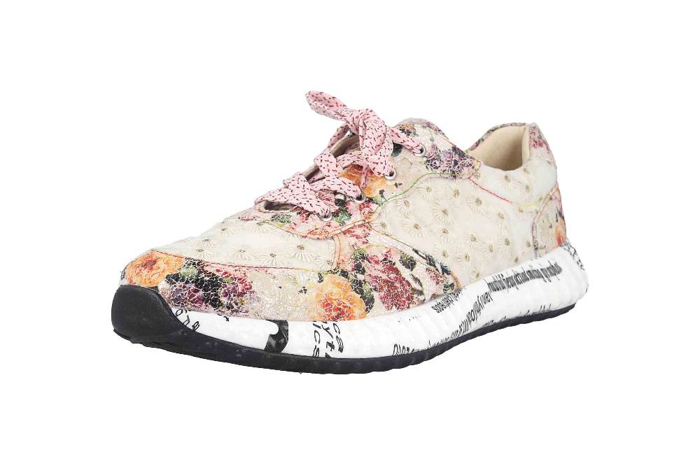 Laura Vita Sneaker in Übergrößen Mehrfarbig BURTON 05 Beige große Damenschuhe Clearance-Verkauf