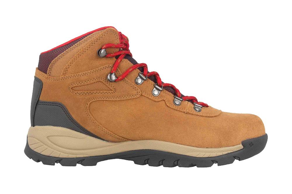 Columbia NEWTON RIDGE™ PLUS WATERPROOF AMPED Trekkingschuhe in Übergrößen Braun BM 4552-286 große Damenschuhe zollfrei
