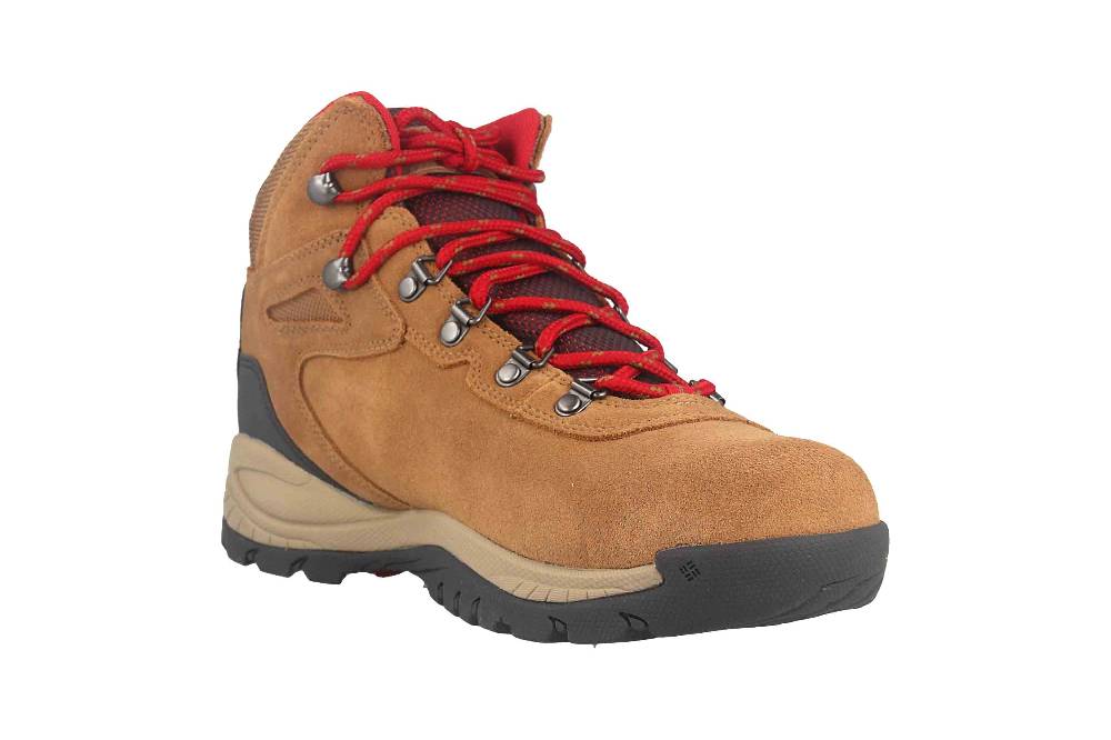 Columbia NEWTON RIDGE™ PLUS WATERPROOF AMPED Trekkingschuhe in Übergrößen Braun BM 4552-286 große Damenschuhe zollfrei