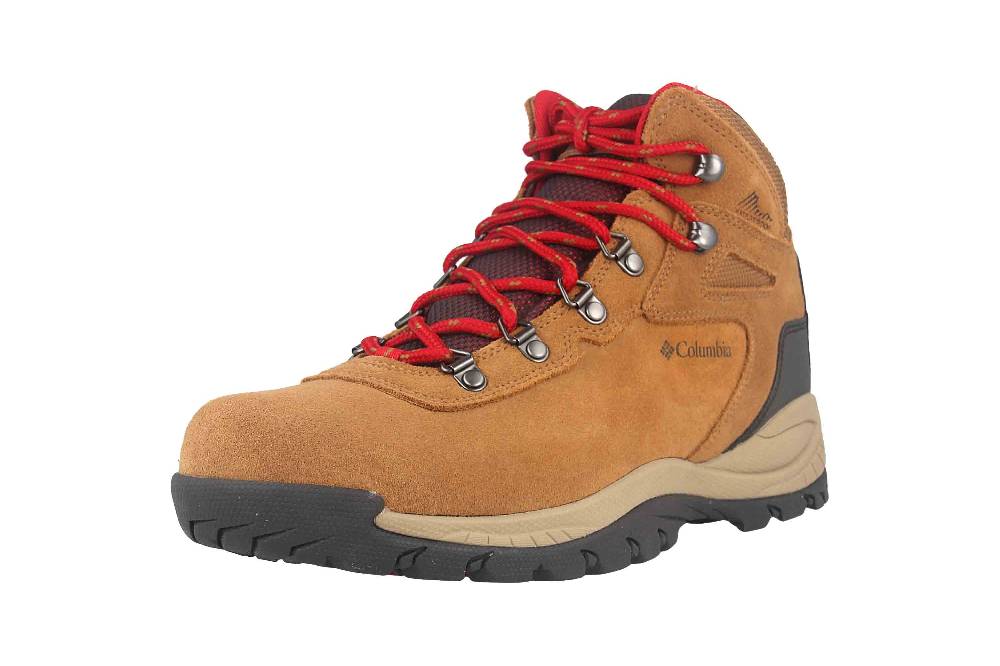 Columbia NEWTON RIDGE™ PLUS WATERPROOF AMPED Trekkingschuhe in Übergrößen Braun BM 4552-286 große Damenschuhe zollfrei