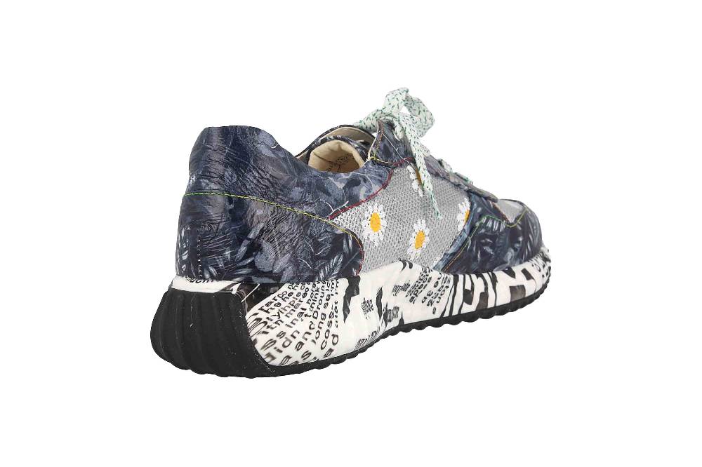 Laura Vita Sneaker in Übergrößen Mehrfarbig BURTON 05 Noir große Damenschuhe Online