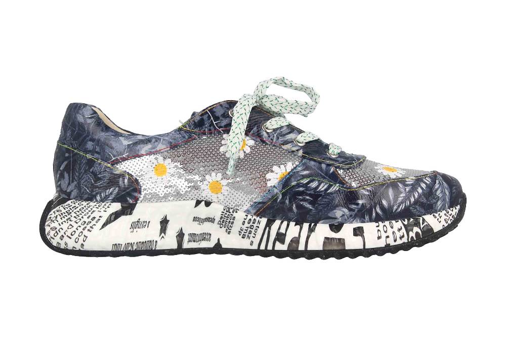 Laura Vita Sneaker in Übergrößen Mehrfarbig BURTON 05 Noir große Damenschuhe Online