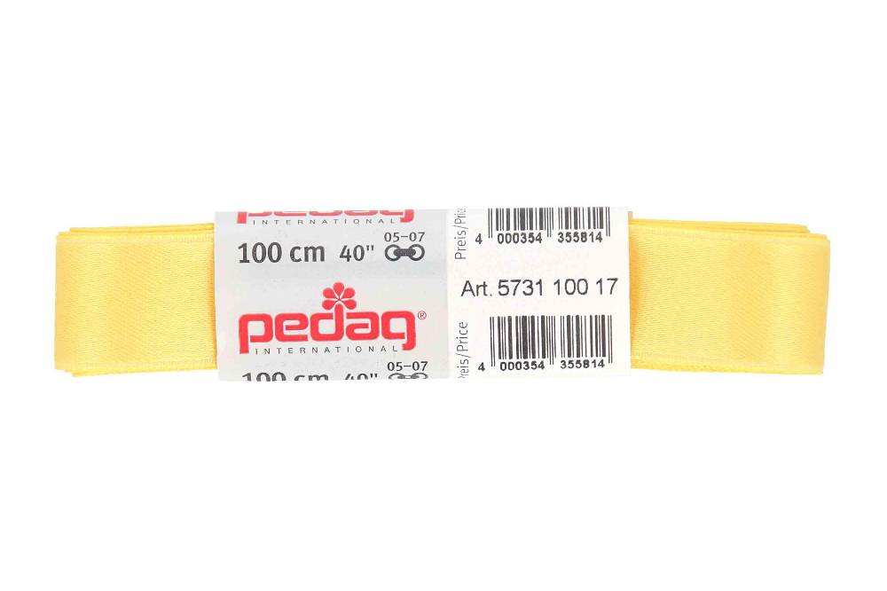 pedag - SATINSENKEL - Schnürsenkel 100 cm (1 Paar) 16 mm breit- Diverse Farben Schlussverkauf