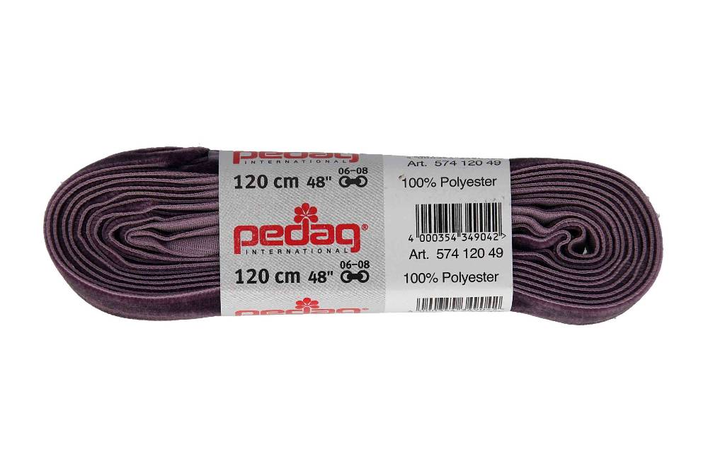 pedag - SAMTSENKEL - Schnürsenkel 120 cm (1 Paar)- Diverse Farben Begrenztes Angebot