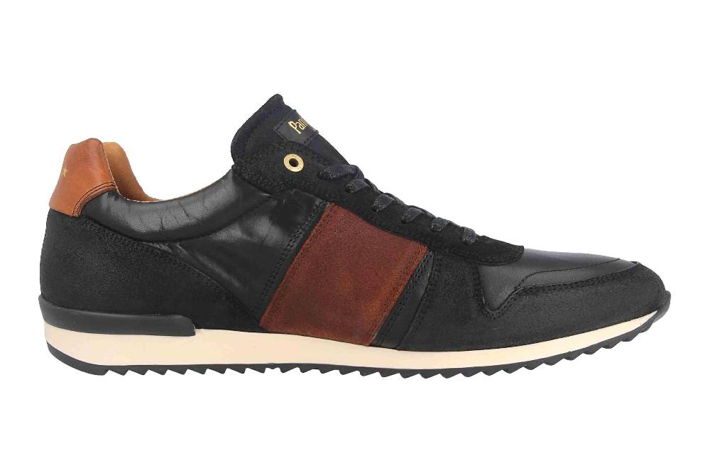 Pantofola d'Oro UMITO UOMO LOW XL Sneaker in Übergrößen Schwarz 10203038.25Y/10203075.25Y große Herrenschuhe Bestseller