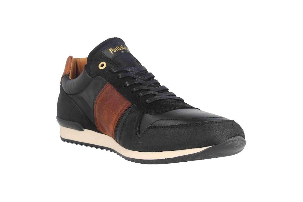 Pantofola d'Oro UMITO UOMO LOW XL Sneaker in Übergrößen Schwarz 10203038.25Y/10203075.25Y große Herrenschuhe Bestseller