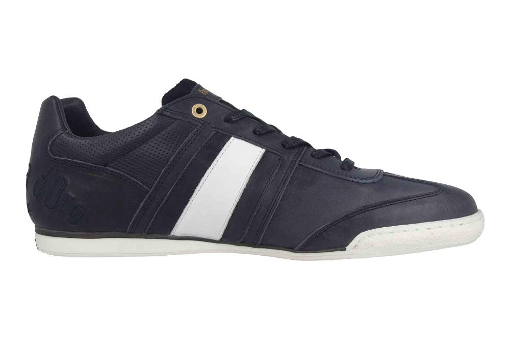 Pantofola d'Oro Imola Romagna Uomo Low Sneaker in Übergrößen Blau 10193037.29Y/10193082.29Y große Herrenschuhe Riesige Ersparnisse
