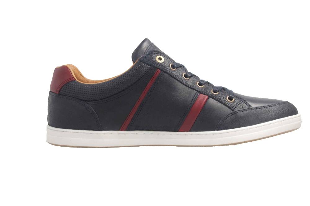 PANTOFOLA D'ORO Sneaker in Übergrößen Blau große Herrenschuhe Begrenzte Freigabe