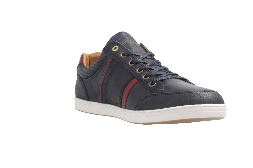 PANTOFOLA D'ORO Sneaker in Übergrößen Blau große Herrenschuhe Begrenzte Freigabe