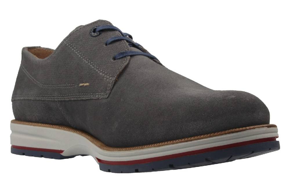 Fretz Men Halbschuhe in Übergrößen Grau 3310.4549-62 große Herrenschuhe Zeitbegrenzte Promotion